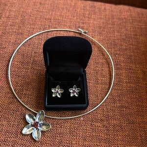 RARE Tiffany & Co Flowers Tourmaline earrings pink